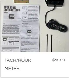 Tach/Hour Meter